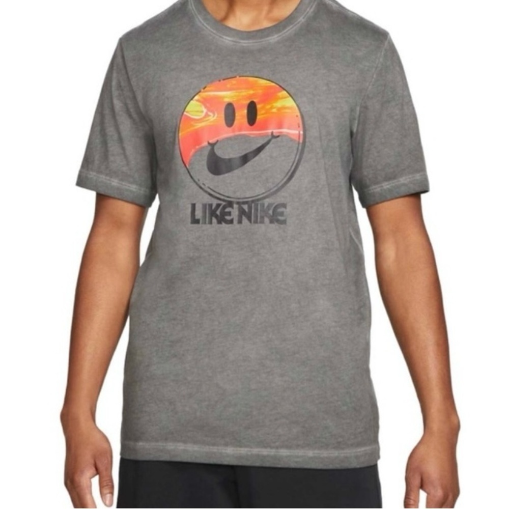 NIKE -Charcoal and Sunset Graphic Tee